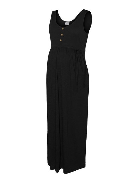 Mamalicious Shirtkleid Langes Maxi Umstandskleid mit U-Ausschnitt (lang) 72 günstig online kaufen