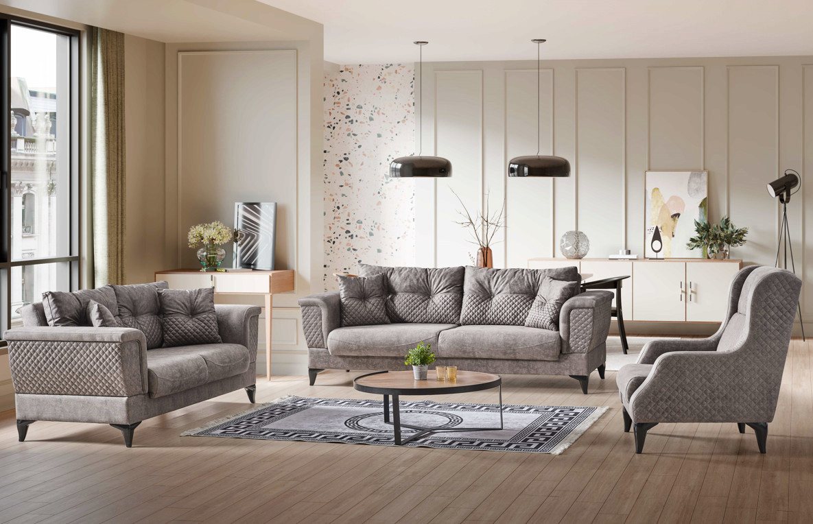 BENEDO MÖBEL Polstergarnitur Newton Sofa Set günstig online kaufen