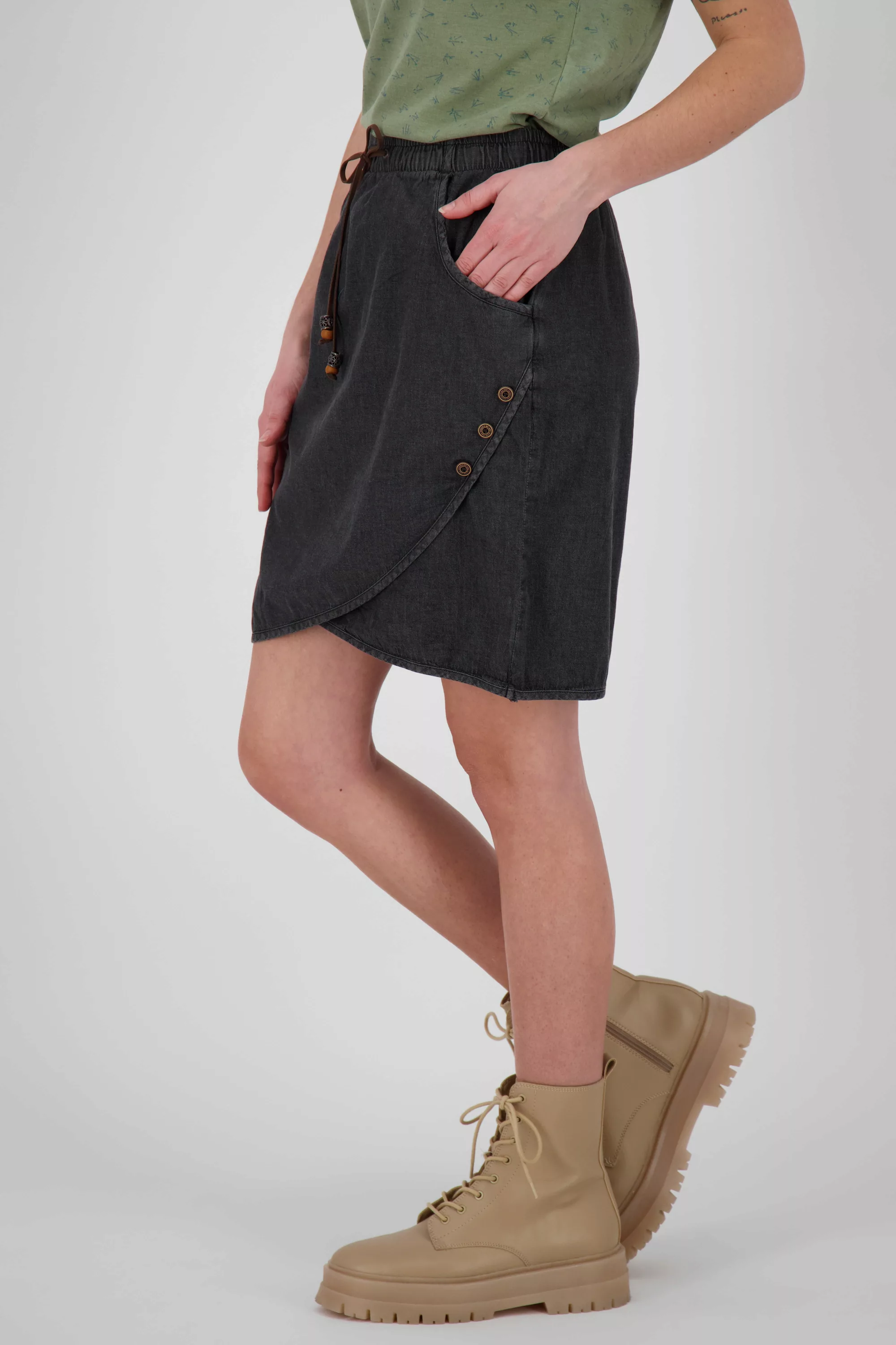 Alife & Kickin Sommerrock "LucyAK DNM A Skirt Damen" günstig online kaufen