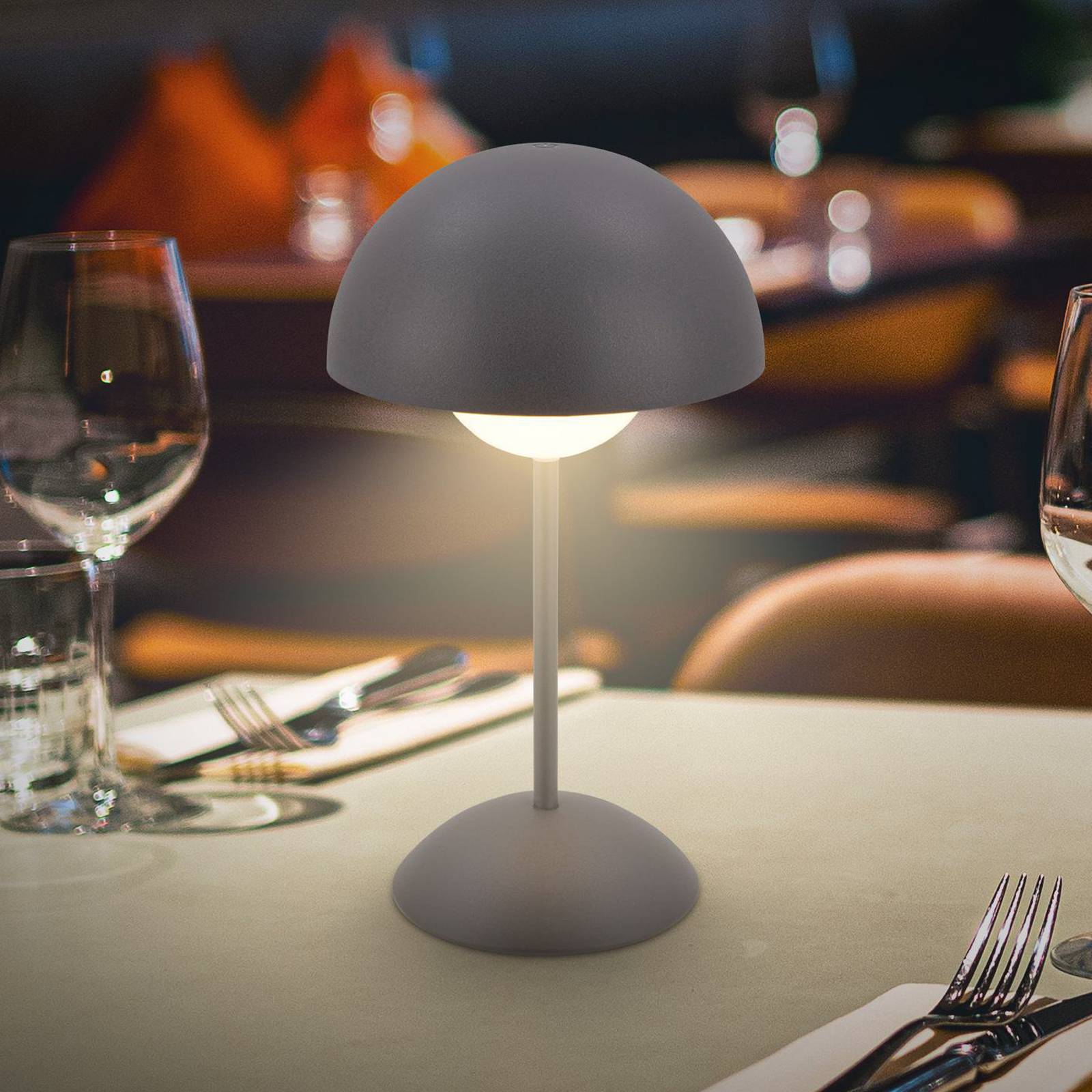 Briloner Leuchten LED Tischleuchte KUGLE Akku günstig online kaufen