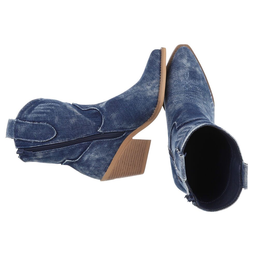 Ital-Design Damen Cowboyboots Western Westernstiefelette (88843787) günstig online kaufen