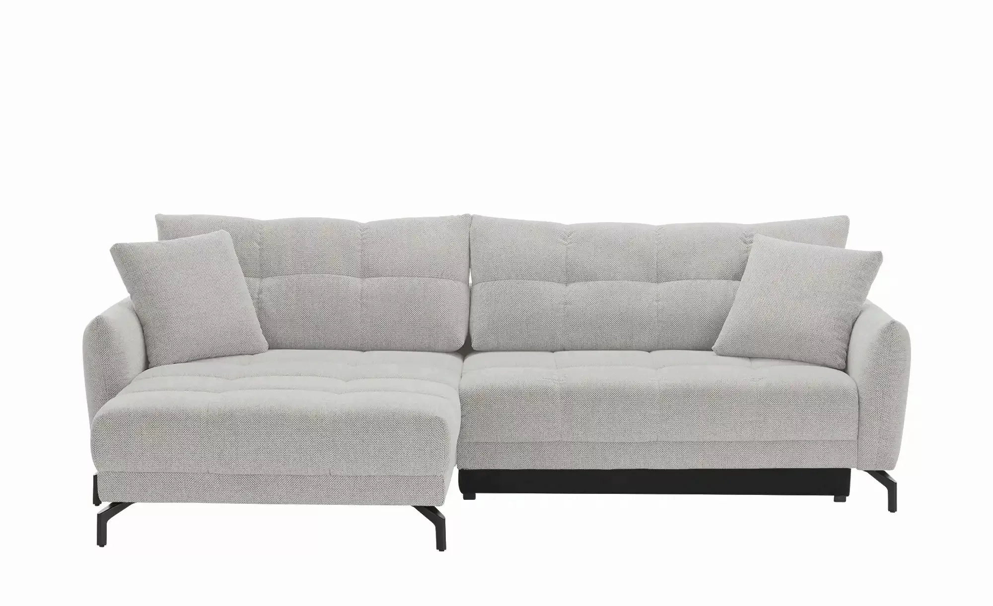 bobb Ecksofa   Casandra de Luxe ¦ grau ¦ Maße (cm): B: 284 H: 91 T: 191 Pol günstig online kaufen