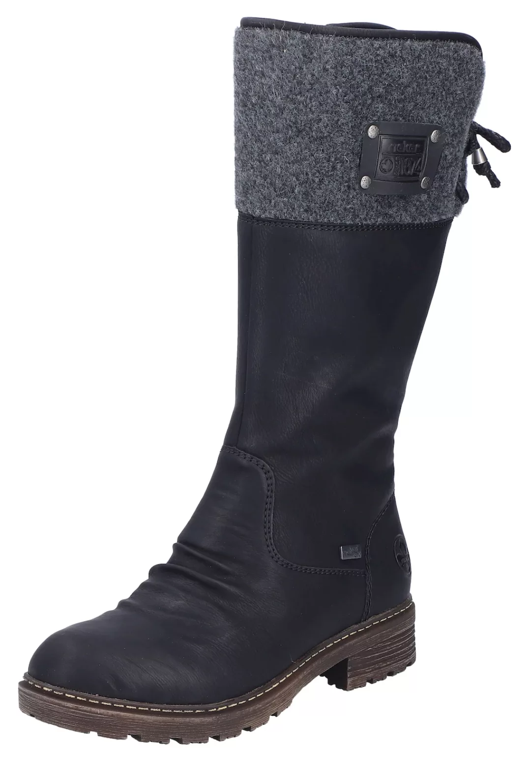 Rieker Winterstiefel, Langschaftstiefel mit wasserabweisender riekerTEX-Mem günstig online kaufen