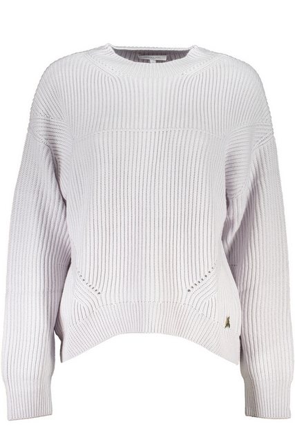 Patrizia Pepe Strickpullover Eleganter Damenpullover Grau mit Rollkragen & günstig online kaufen