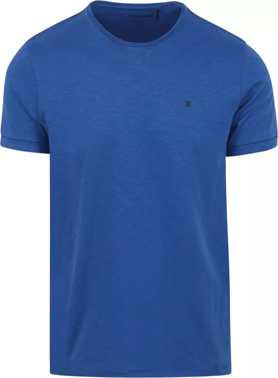 No Excess T-Shirt Slubs Blau - Größe M günstig online kaufen