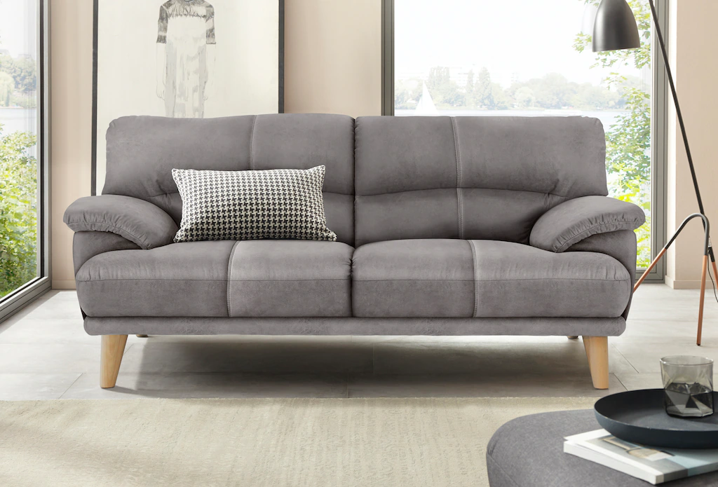 TRENDMANUFAKTUR 3-Sitzer "Cecilia, Sofa in italienischem Design", mit tolle günstig online kaufen