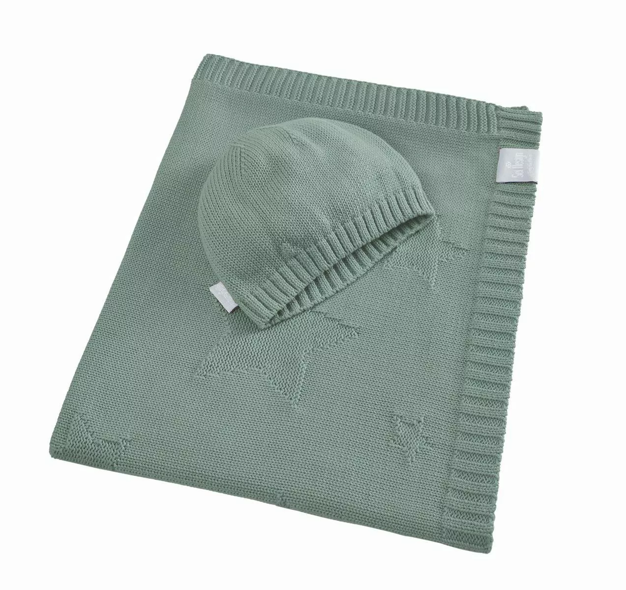 Babydecke 90x70cm - Strickdecke aus 100% günstig online kaufen