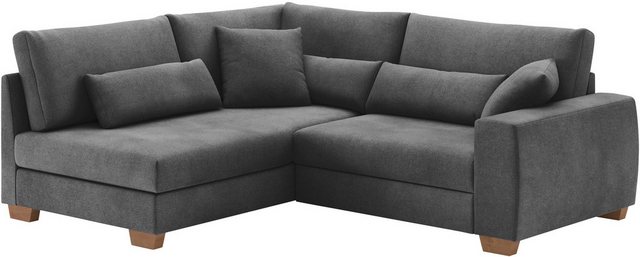 Home affaire Ecksofa DuraSpring, mit Taschenfederkern, bis 140 kg belastbar günstig online kaufen