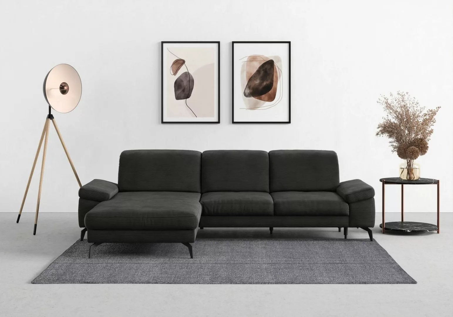 sit&more Ecksofa Cabana L-Form, Recamiere, wahlweise mit Sitztiefen-, Armle günstig online kaufen