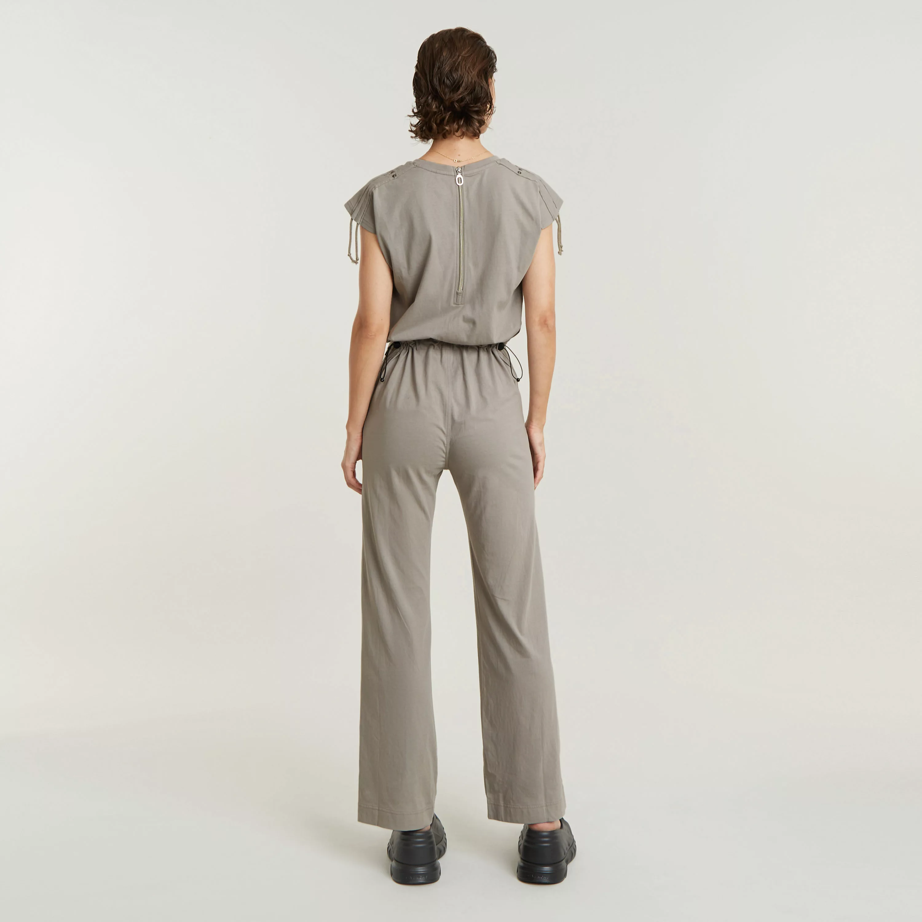 G-Star RAW Jumpsuit "Riveted flared jumpsuit sl wmn" günstig online kaufen