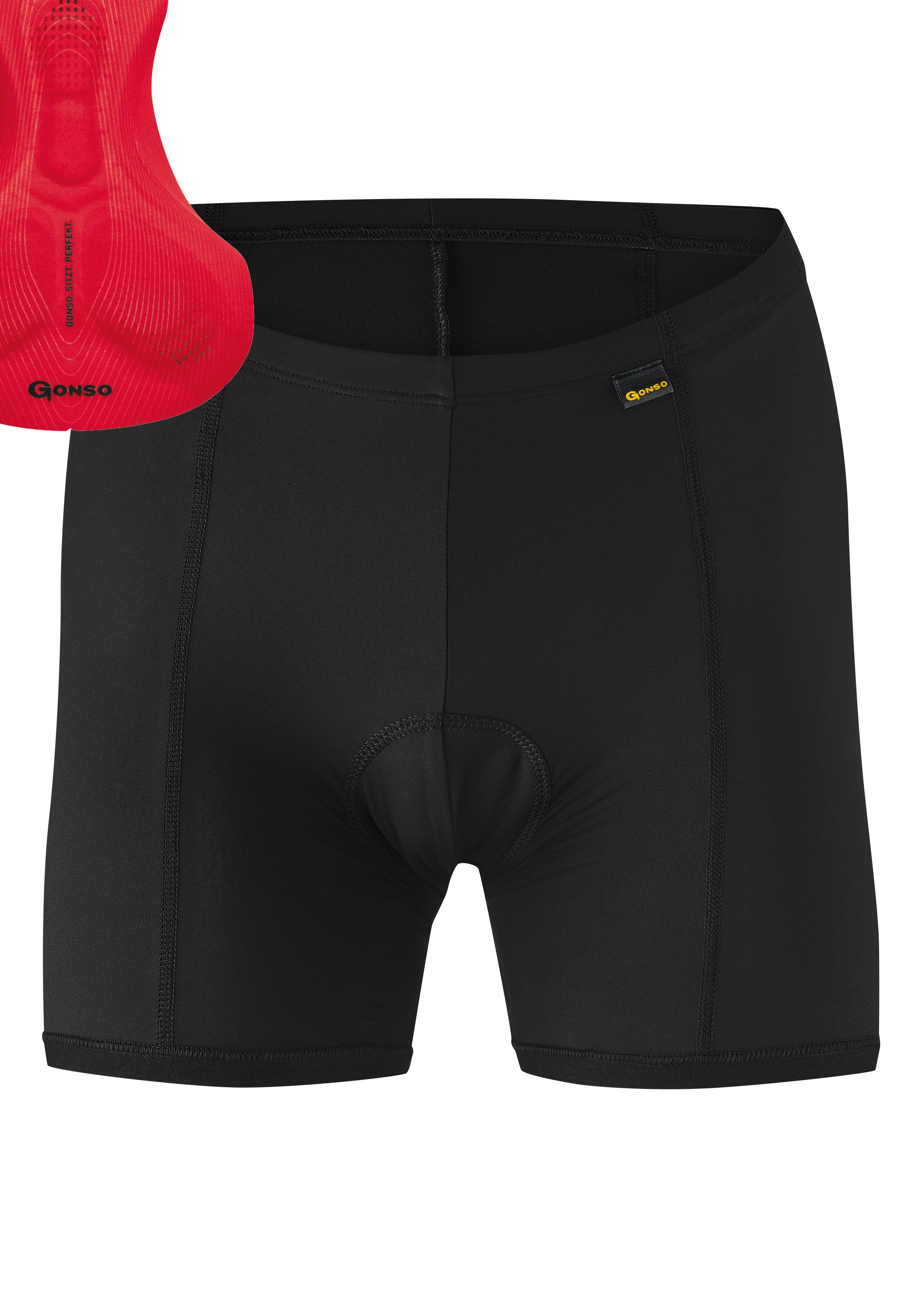 Gonso 2-in-1-Shorts Unterhose Bike Sitivo Green günstig online kaufen