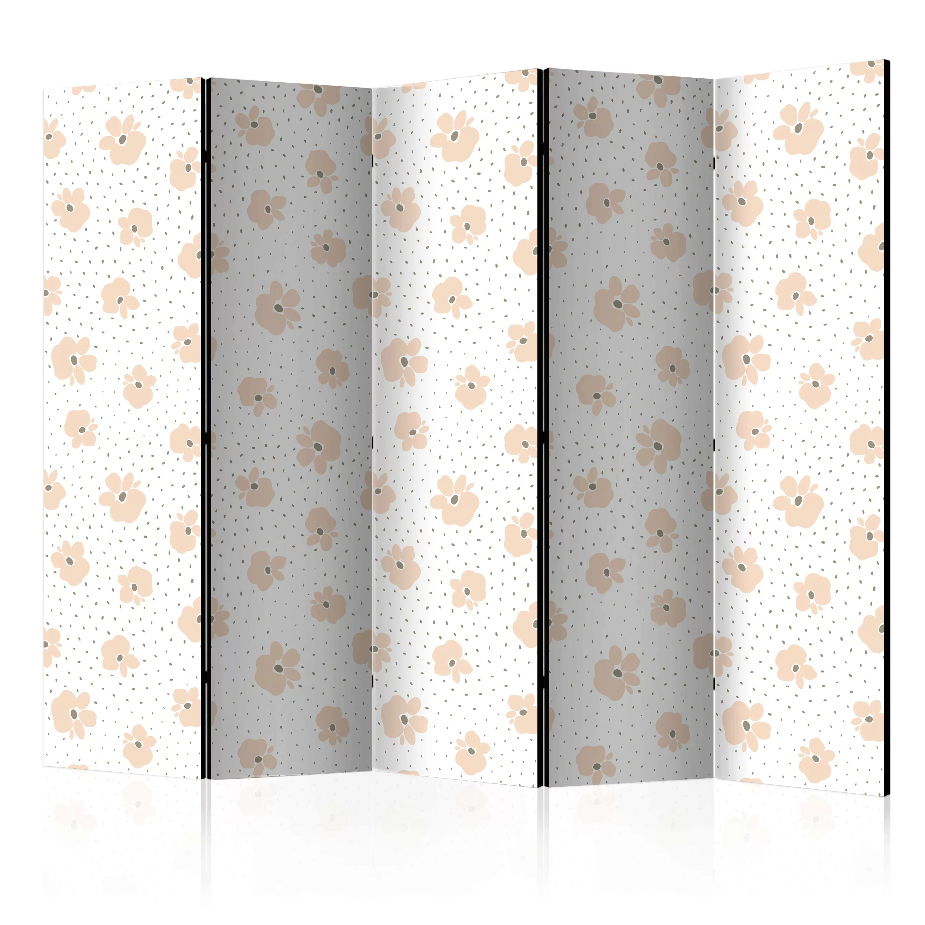 5-teiliges Paravent - Children Flowers Ii [room Dividers] günstig online kaufen