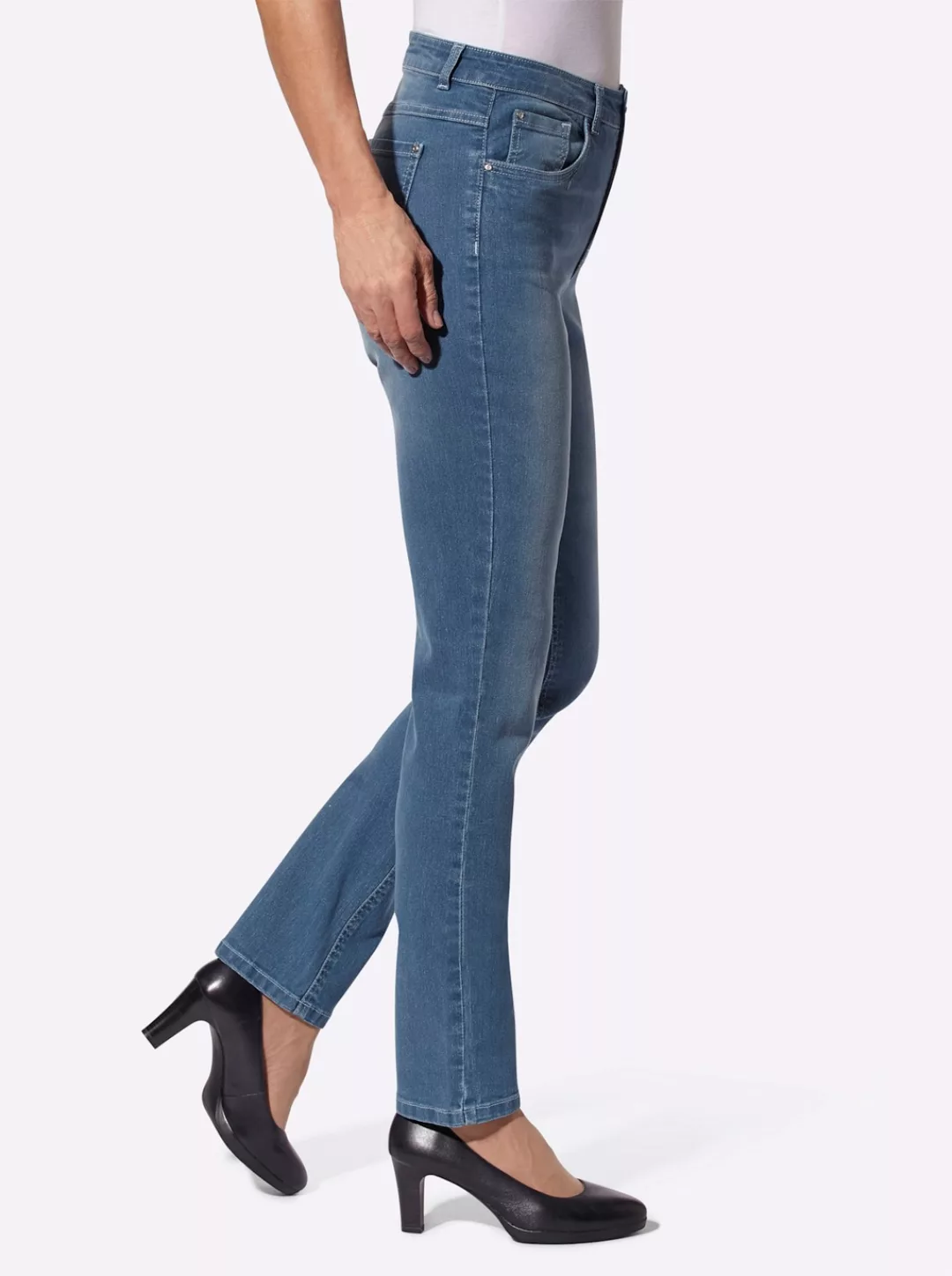 Inspirationen 5-Pocket-Jeans, (1 tlg.) günstig online kaufen