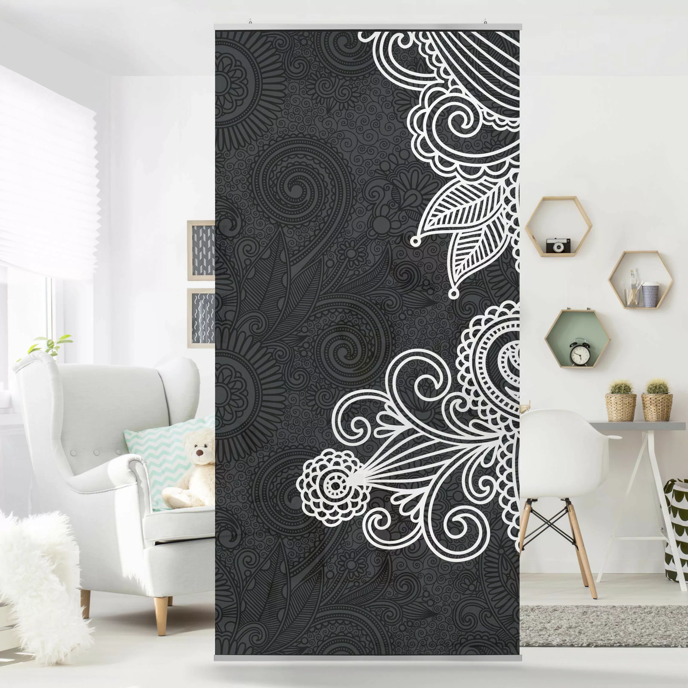 Raumteiler Muster & Textur Gothic Ornament günstig online kaufen