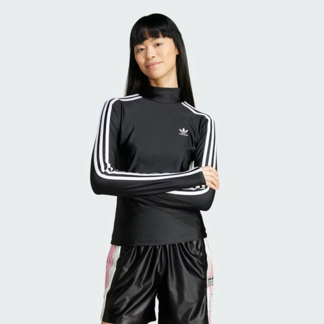 adidas Originals Langarmshirt ADICOLOR 3-STREIFEN TURTLENECK LONGSLEEVE günstig online kaufen