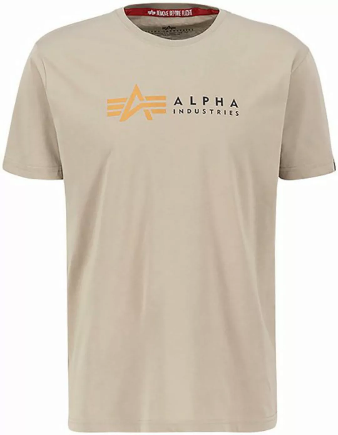 Alpha Industries Kurzarmshirt Alpha Label T günstig online kaufen