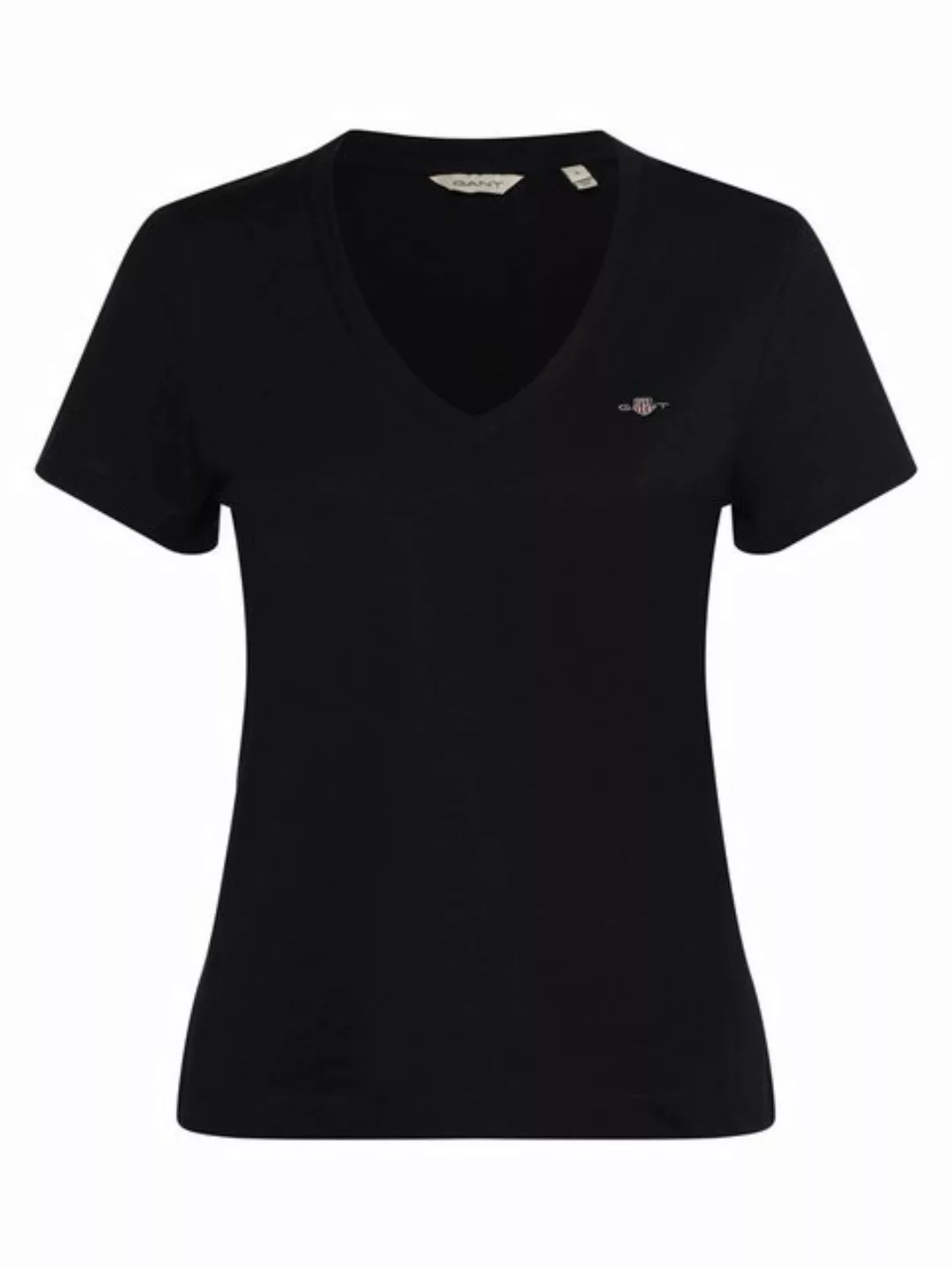 Gant T-Shirt "REG SHIELD KA V-NECK T-SHIRT", mit einer kleinen Logostickere günstig online kaufen