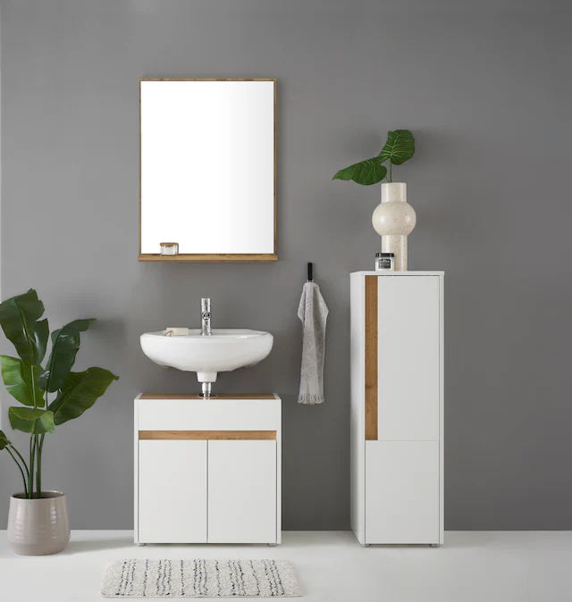 INOSIGN Badmöbel-Set "CITY/ GIRON, Bad im zeitlosen Design, 3-teiliges Bade günstig online kaufen