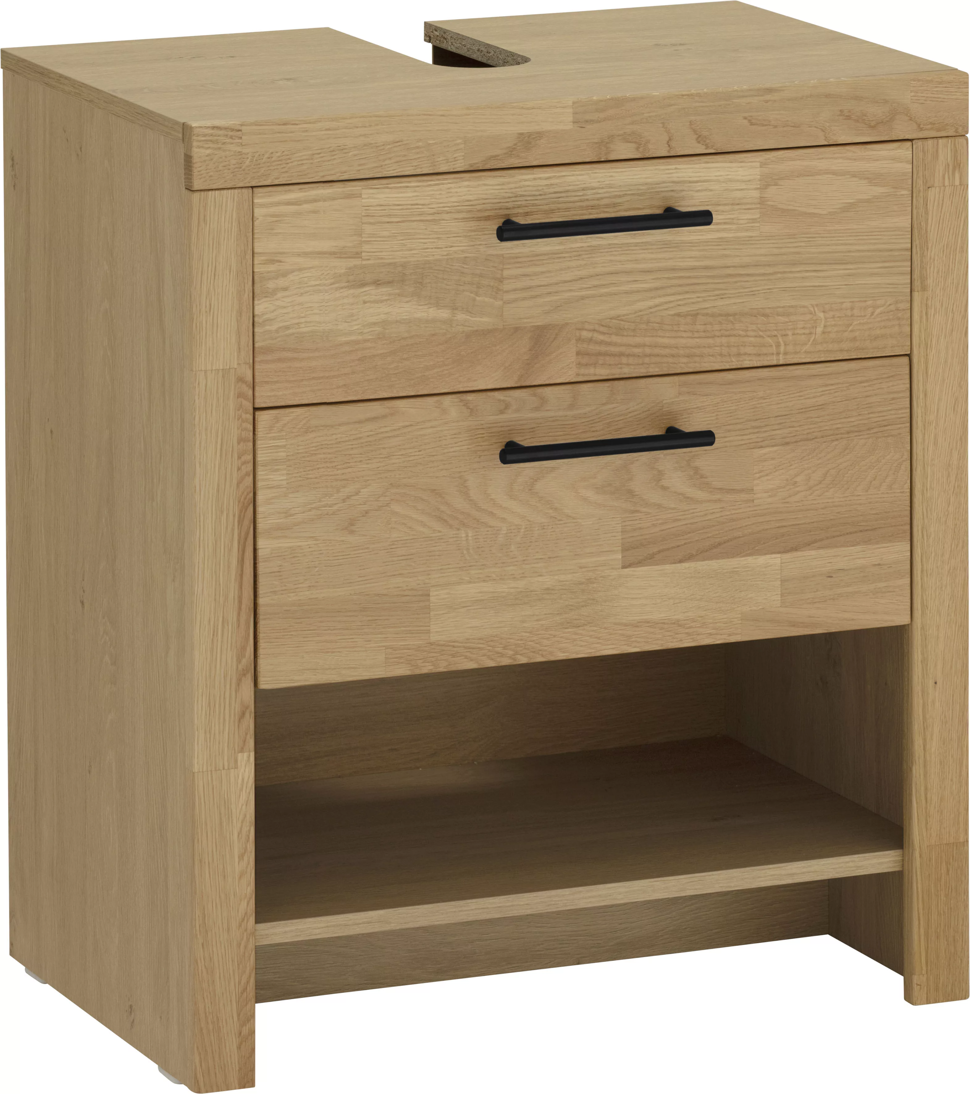 Home affaire Waschbeckenunterschrank "Satori", Breite 62 cm, Fronten & Rahm günstig online kaufen