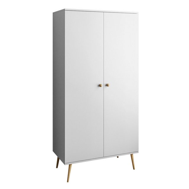 Lookway Kleiderschrank HARMONY zweitüriger Schrank mit Kleiderstange günstig online kaufen