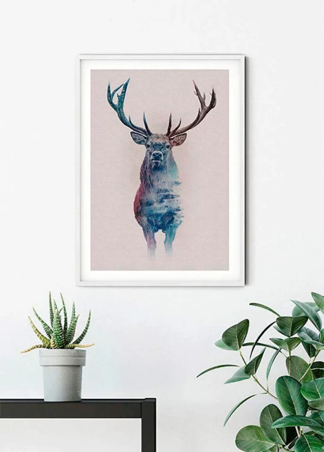 Komar Poster "Animals Forest Deer", Tiere, (1 St.) günstig online kaufen