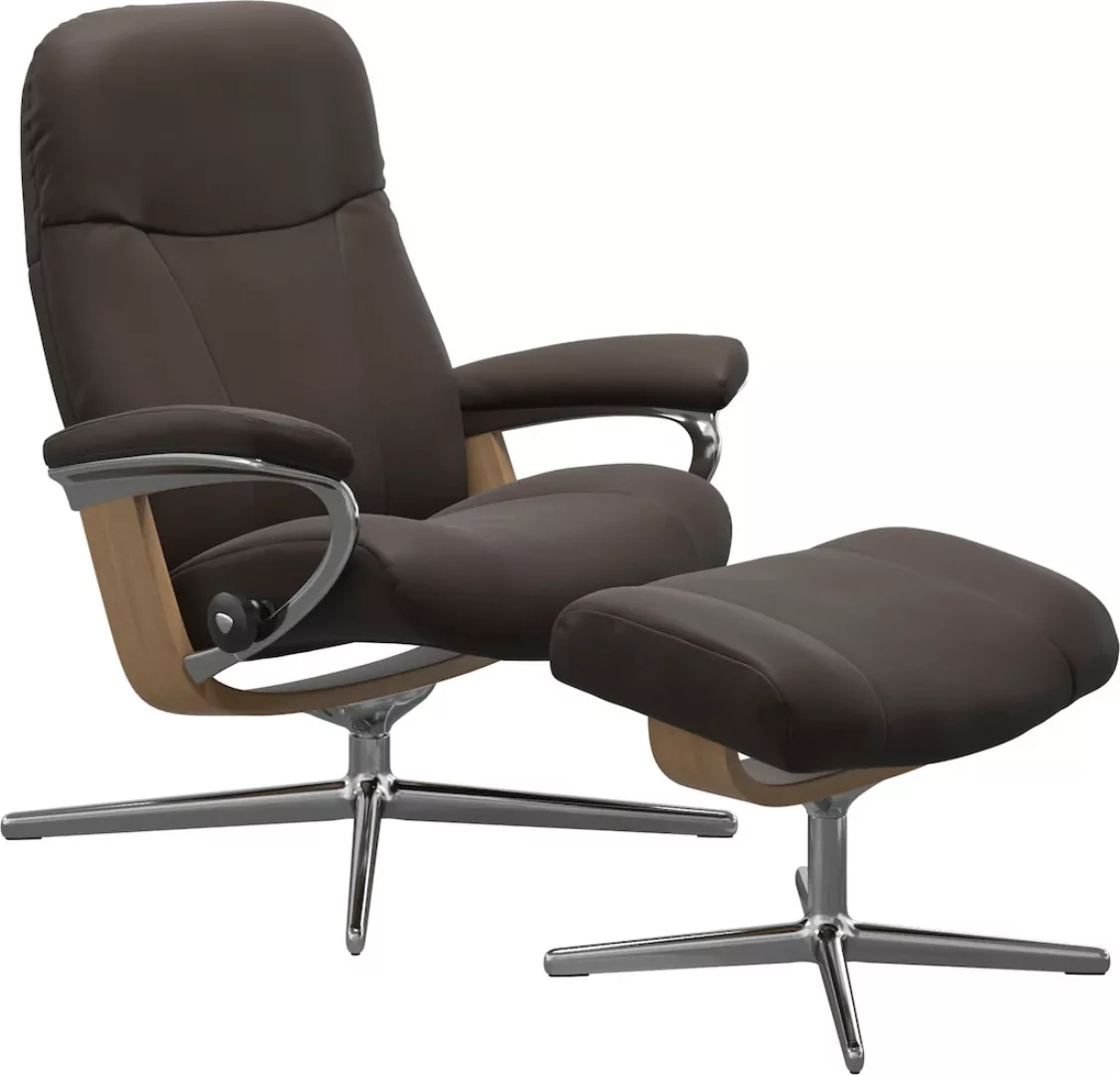 Stressless Relaxsessel "Garda", (Set, Relaxsessel mit Hocker), mit Hocker, günstig online kaufen