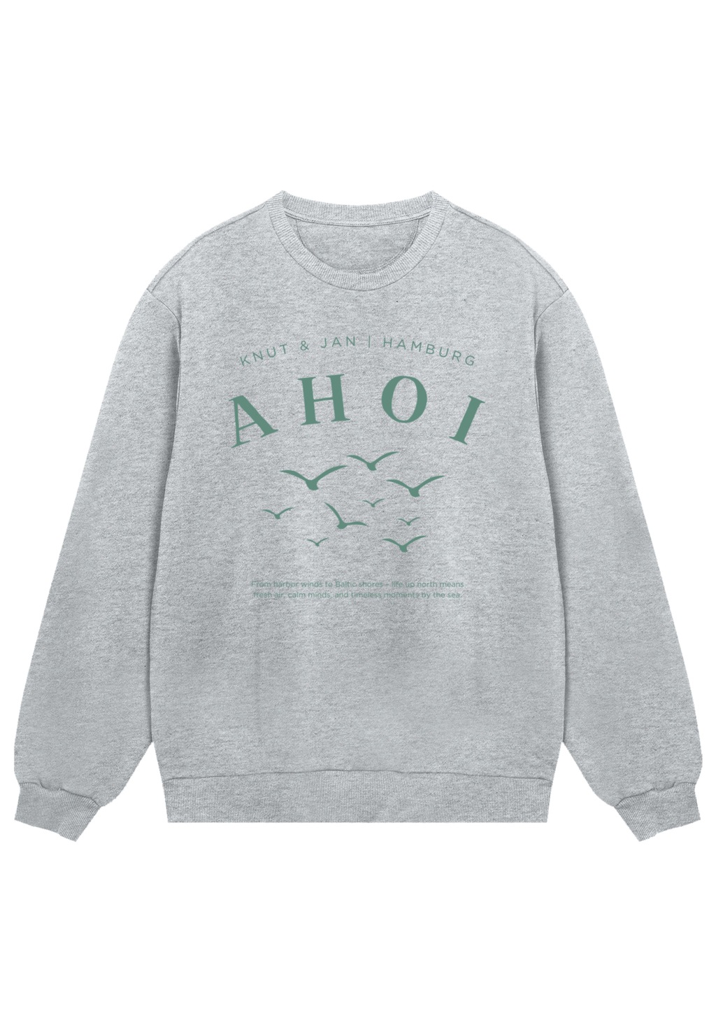 F4NT4STIC Sweatshirt "Ahoi Möwe Knut und Jan", Osteee Kollektion, Urlaub, A günstig online kaufen