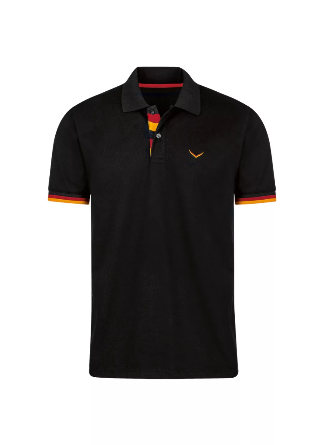 Trigema Poloshirt "TRIGEMA Deutschland Poloshirt" günstig online kaufen