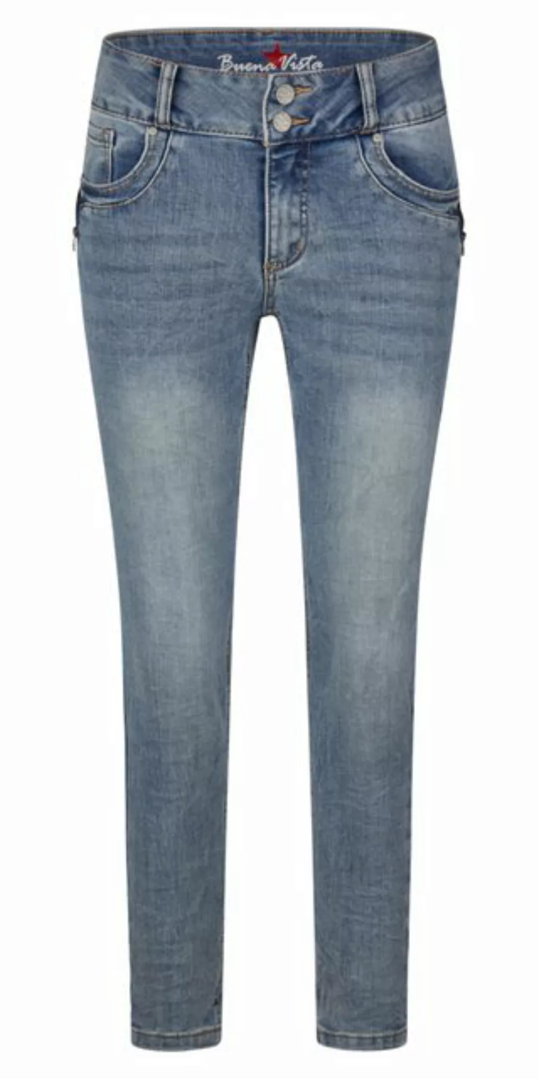 Buena Vista 7/8-Jeans Tummyless-Z 7/8 stretch denim bleach denim günstig online kaufen