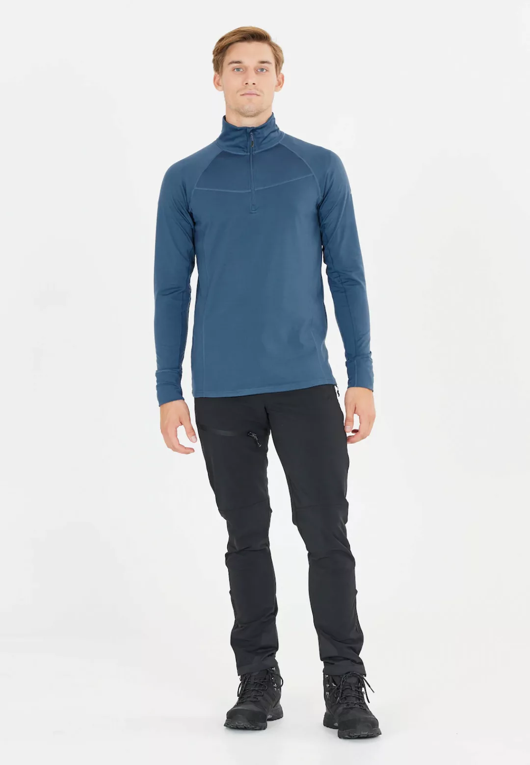 WHISTLER Langarmshirt Baggio (1-tlg) mit hochabschließendem Kragen günstig online kaufen