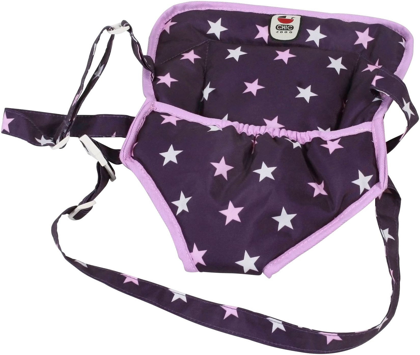 CHIC2000 Puppen Bauchtrage Stars lila günstig online kaufen