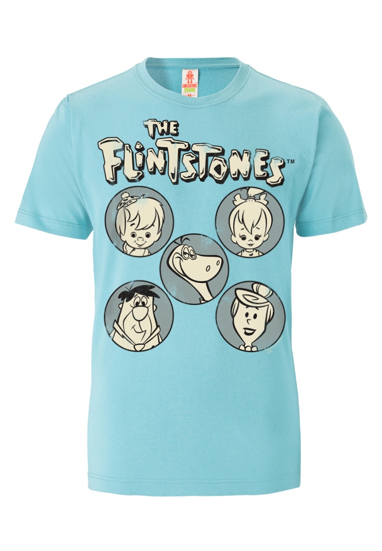 LOGOSHIRT T-Shirt "The Flintstones", mit lizenziertem Originaldesign günstig online kaufen