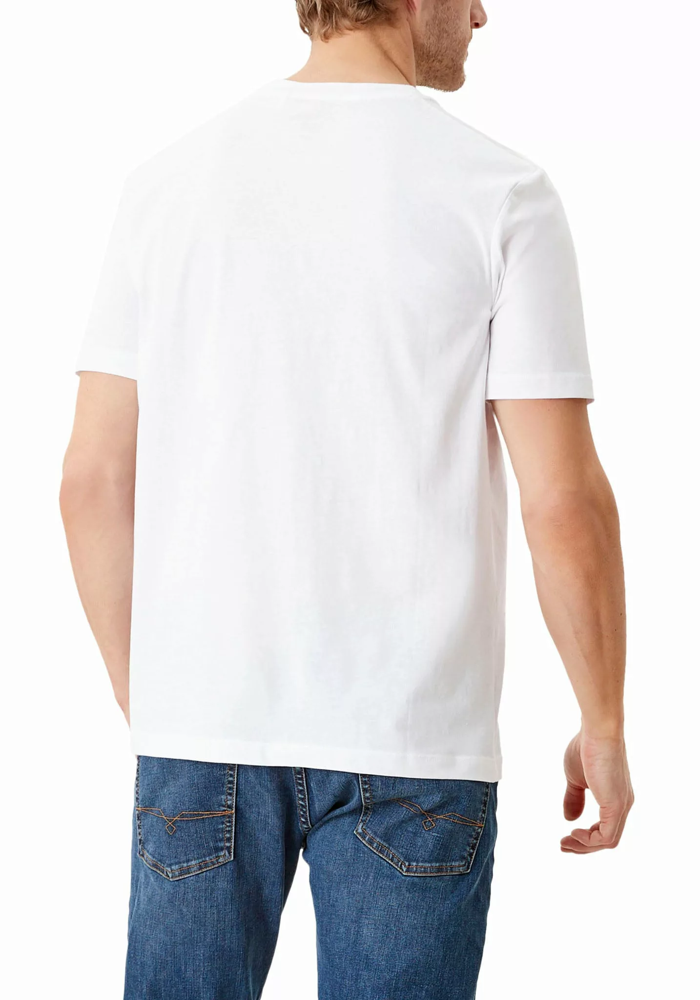 s.Oliver T-Shirt mit Frontlogoprint günstig online kaufen