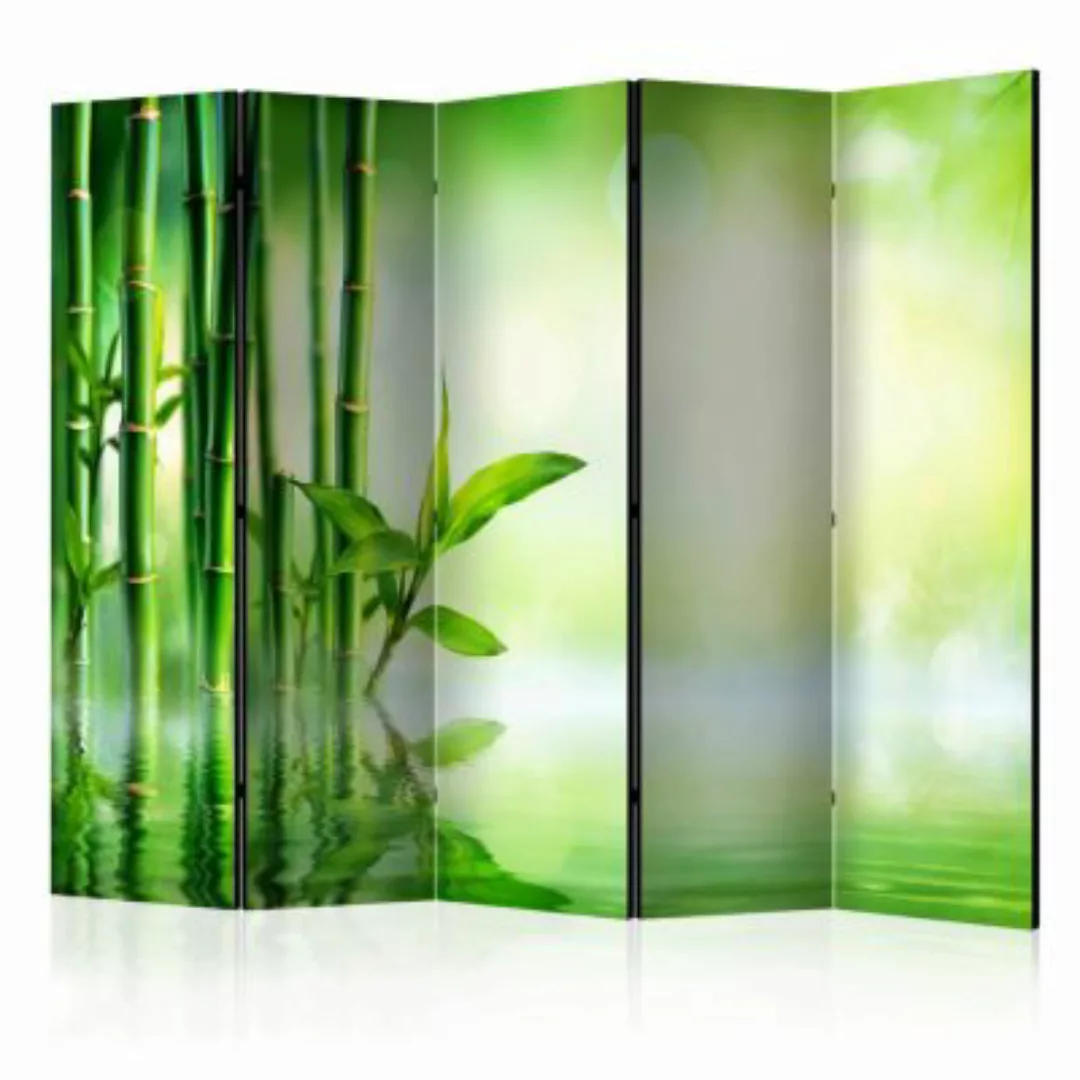 artgeist Paravent Bamboo Grove II [Room Dividers] mehrfarbig Gr. 225 x 172 günstig online kaufen
