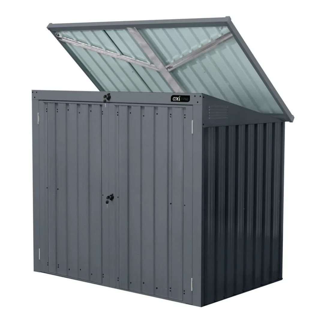 AXI Outdoor Living Mülltonnenbox Oscar anthrazit B/H/L: ca. 158x134x101 cm günstig online kaufen
