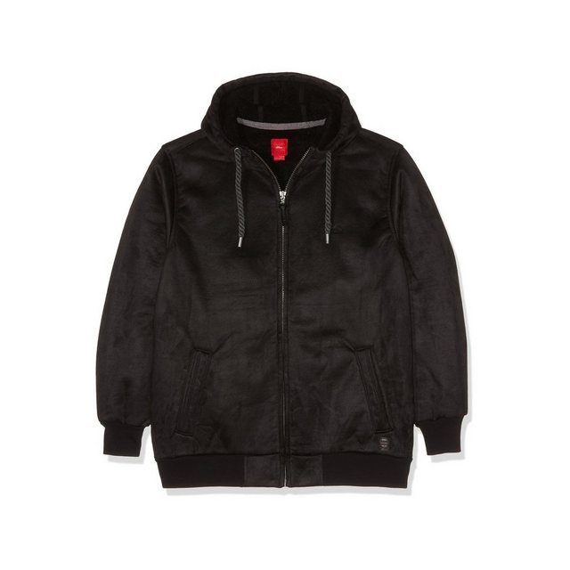 s.Oliver Sweatjacke schwarz regular (1-tlg) günstig online kaufen