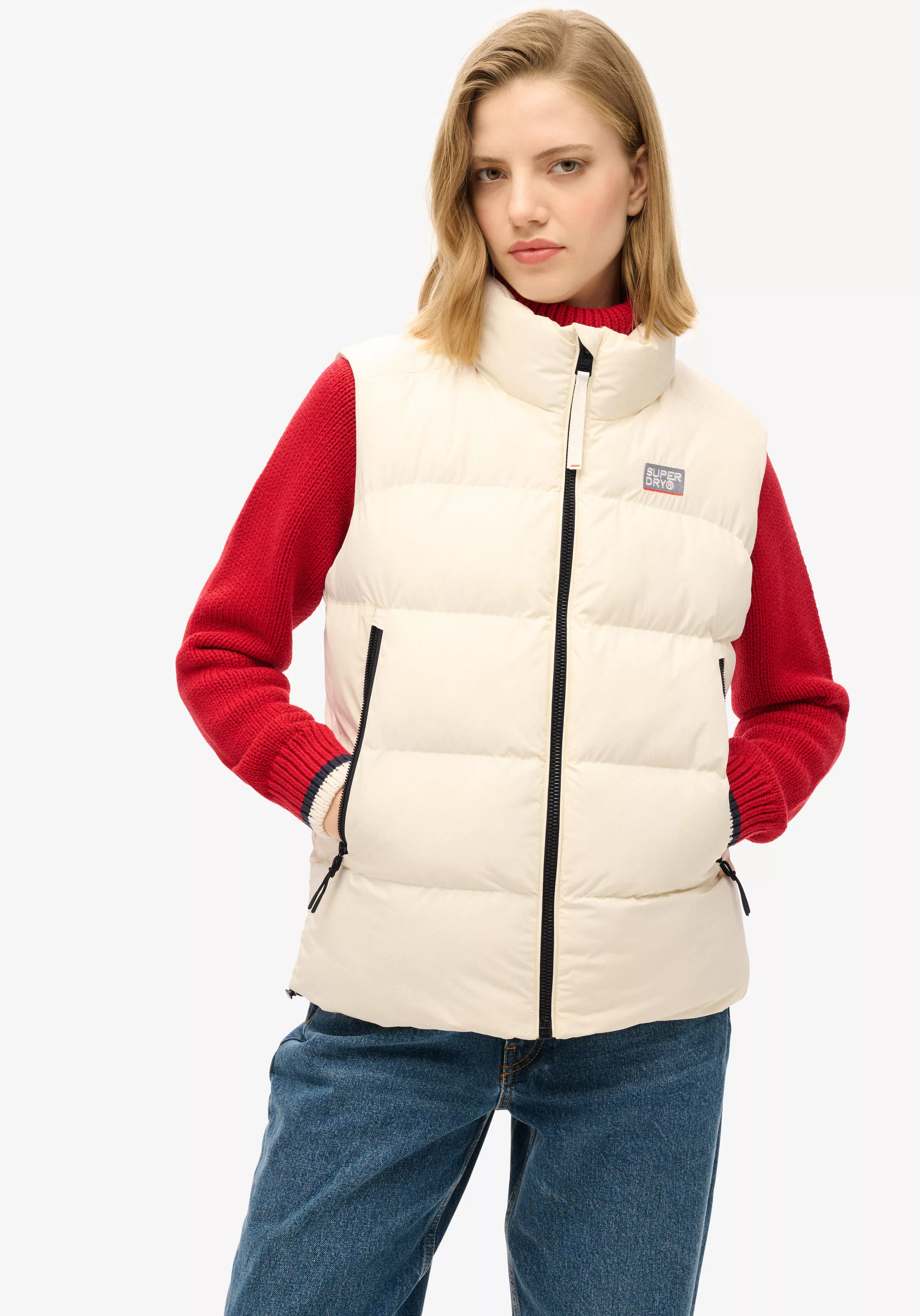 Superdry Steppweste "SPORTS PUFFER GILET" günstig online kaufen