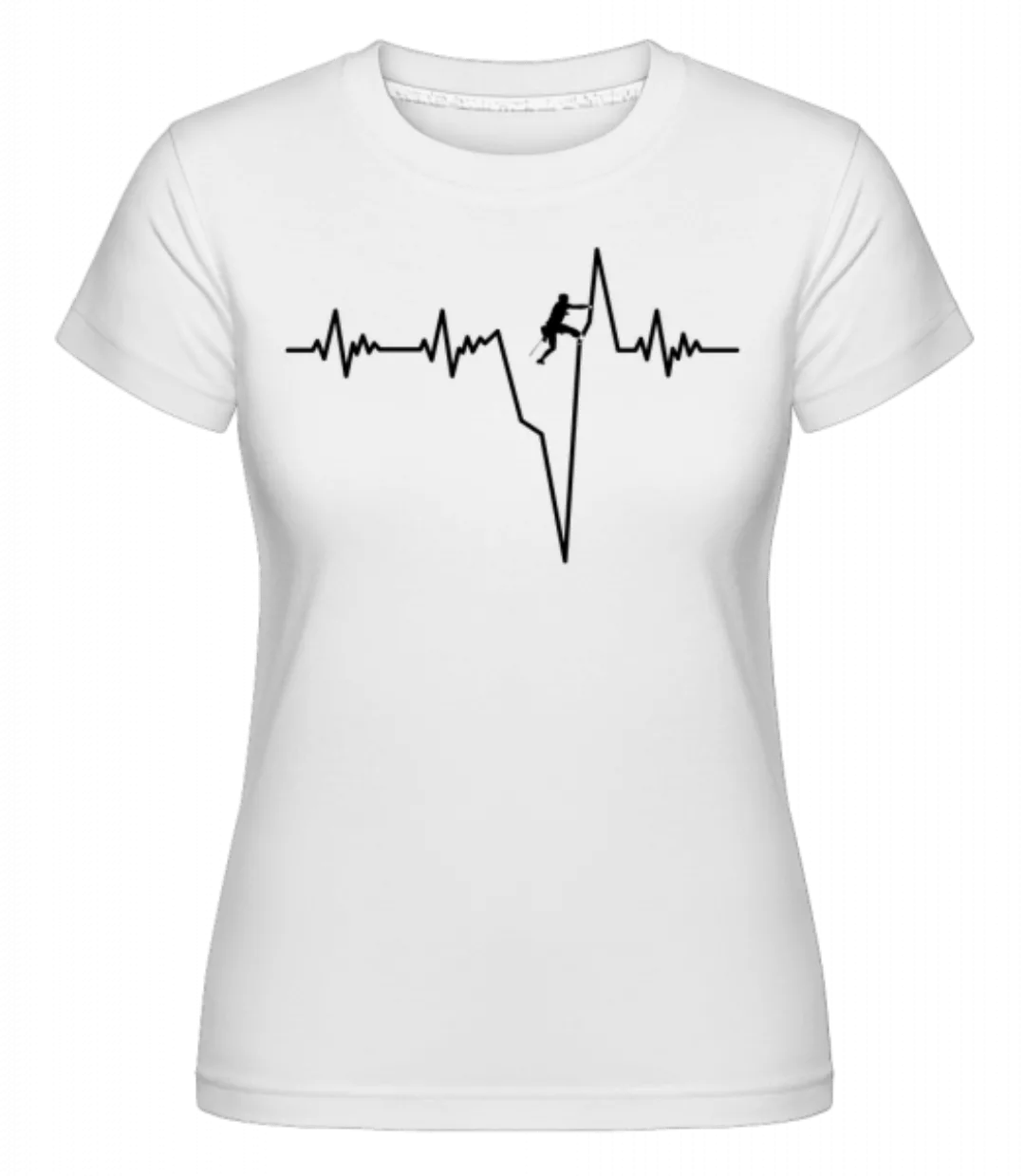 Bouldern Herzschlag · Shirtinator Frauen T-Shirt günstig online kaufen