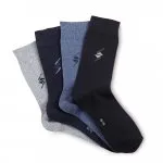 Herrensocken mit Schaftmotiv 4er-Pack günstig online kaufen