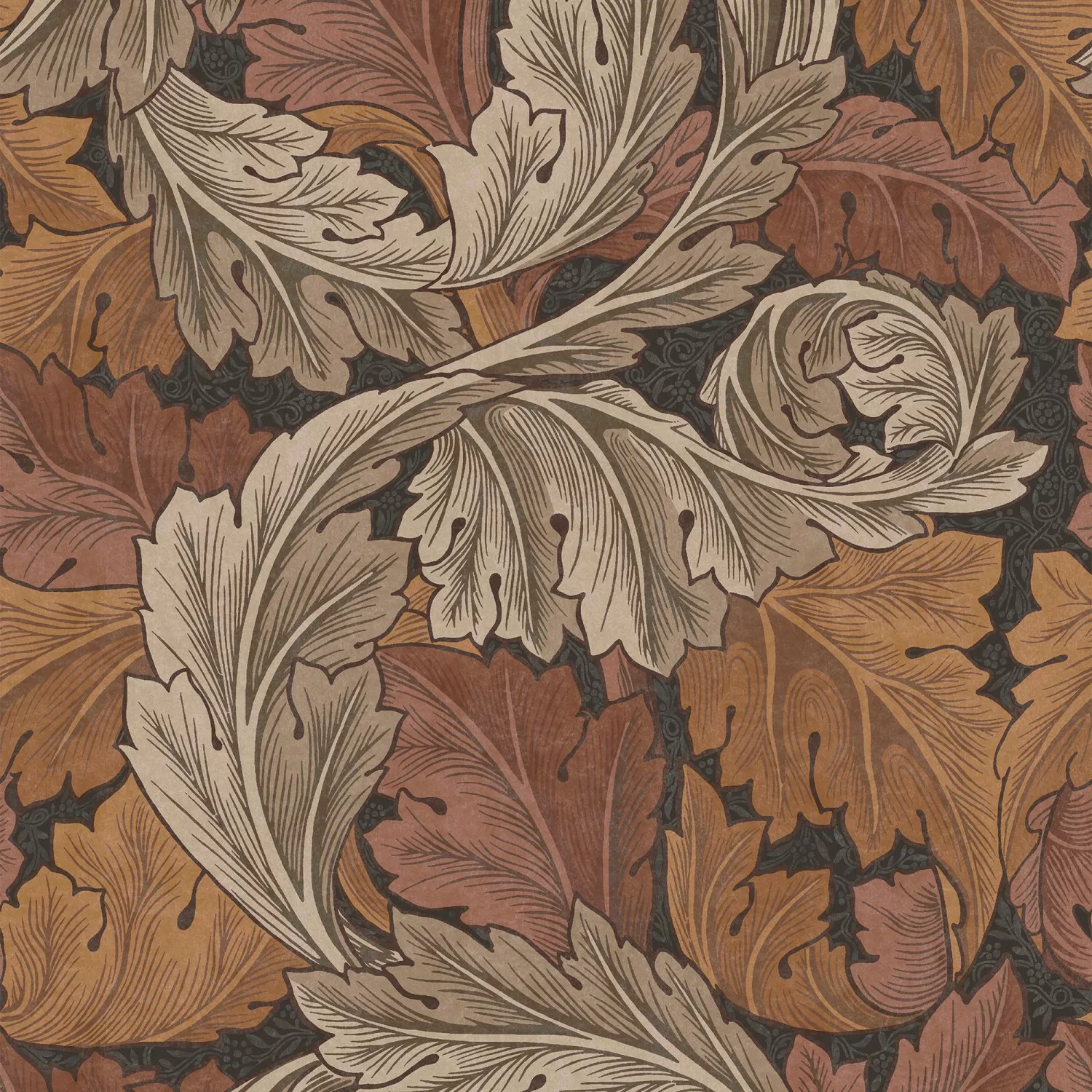 WILLIAM MORRIS AT HOME Vliestapete »Acanthus«, Retro, Design Tapeten günstig online kaufen