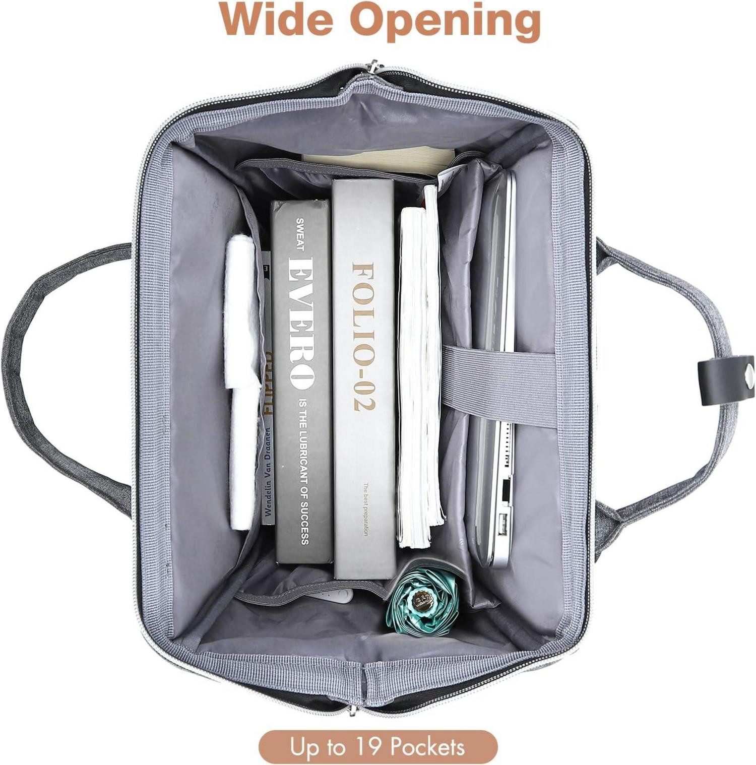 LuxusKollektion Notebookrucksack Rucksack Damen: Wasserdicht, Laptopfach, günstig online kaufen