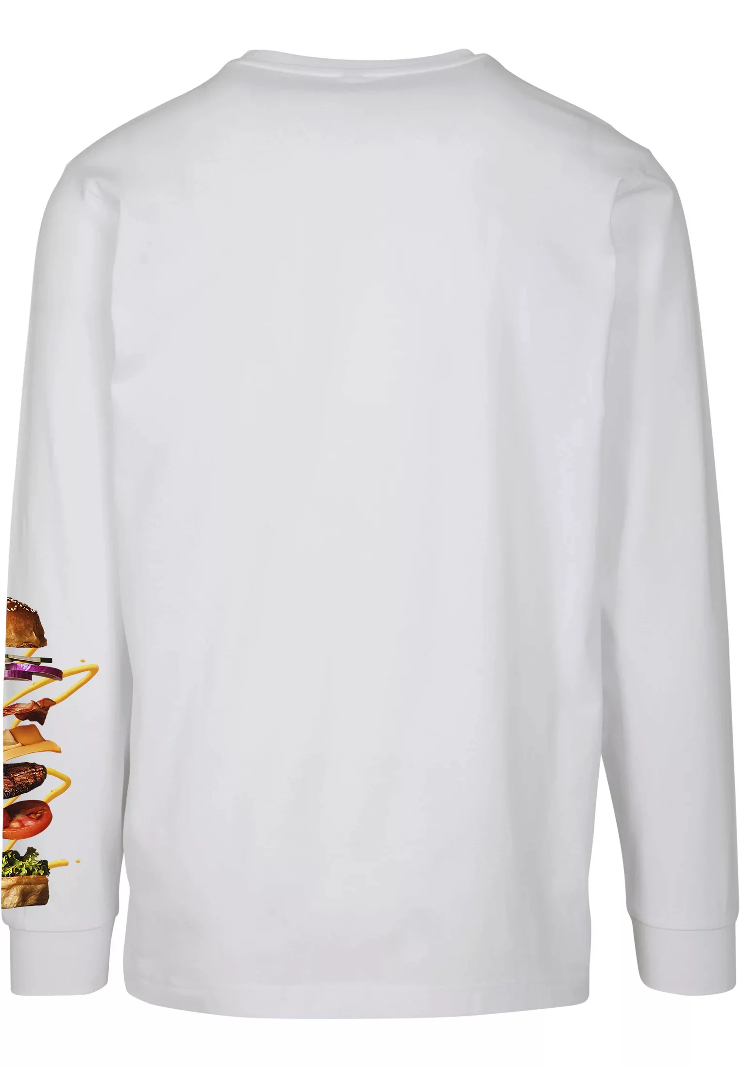 MisterTee T-Shirt "Herren Burger Longsleeve", (1 tlg.) günstig online kaufen