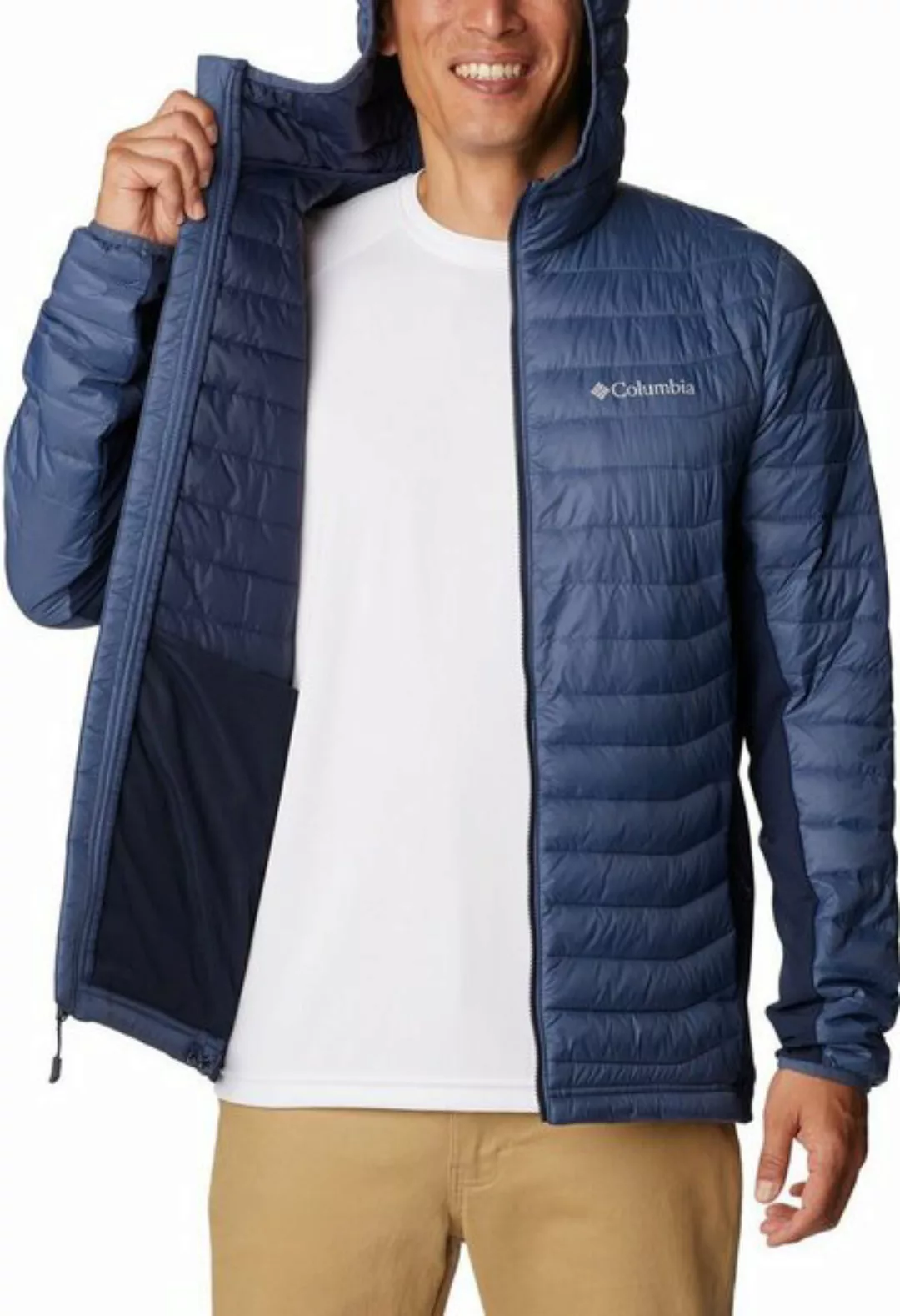 Columbia Steppjacke Powder Pass Hooded Jacket günstig online kaufen