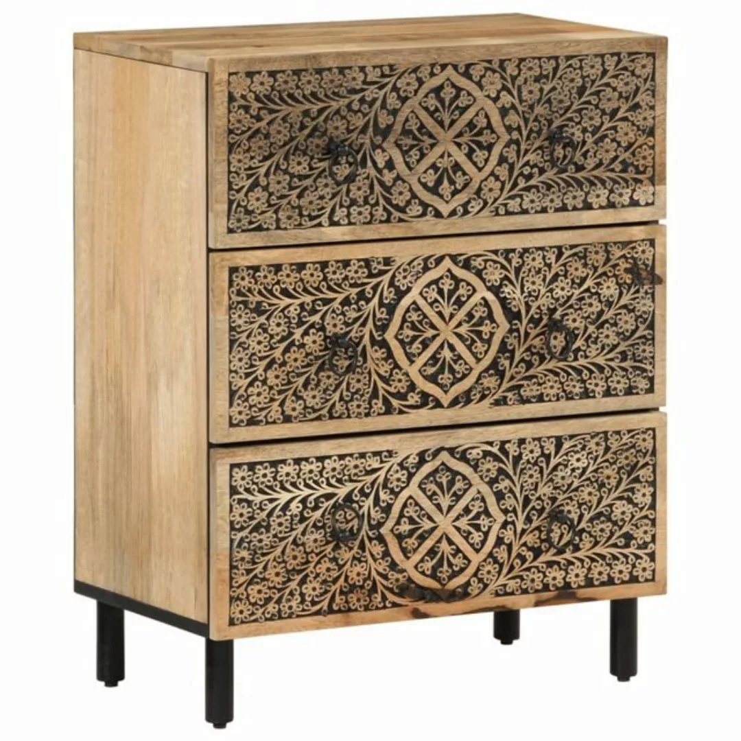 vidaXL Beistellschrank Beistellschrank 60x33x75 cm Massivholz Mango günstig online kaufen