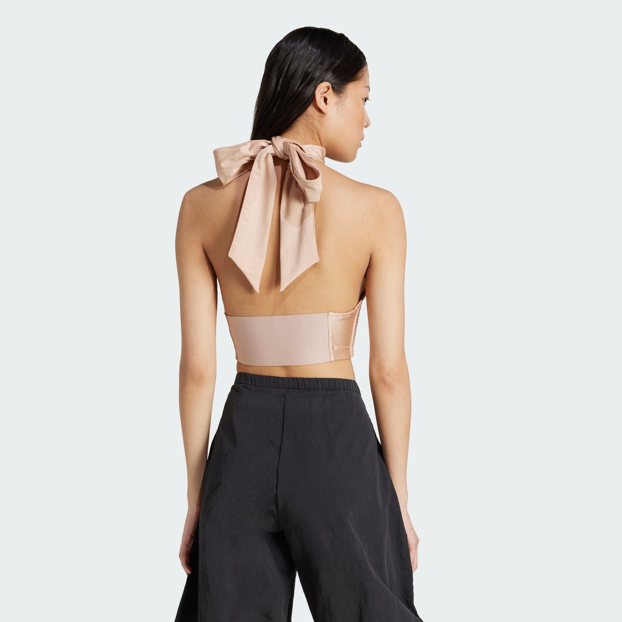adidas Originals Sporttasche TIE-NECK CROP-TOP günstig online kaufen