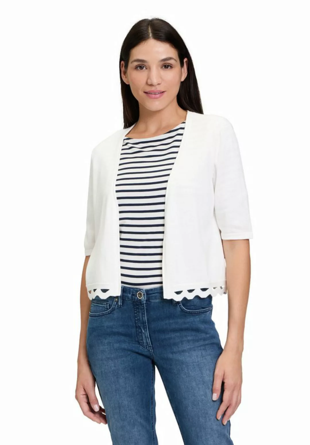 Betty Barclay Strickjacke Betty Barclay Feinstrickjacke mit Wellenstruktur günstig online kaufen