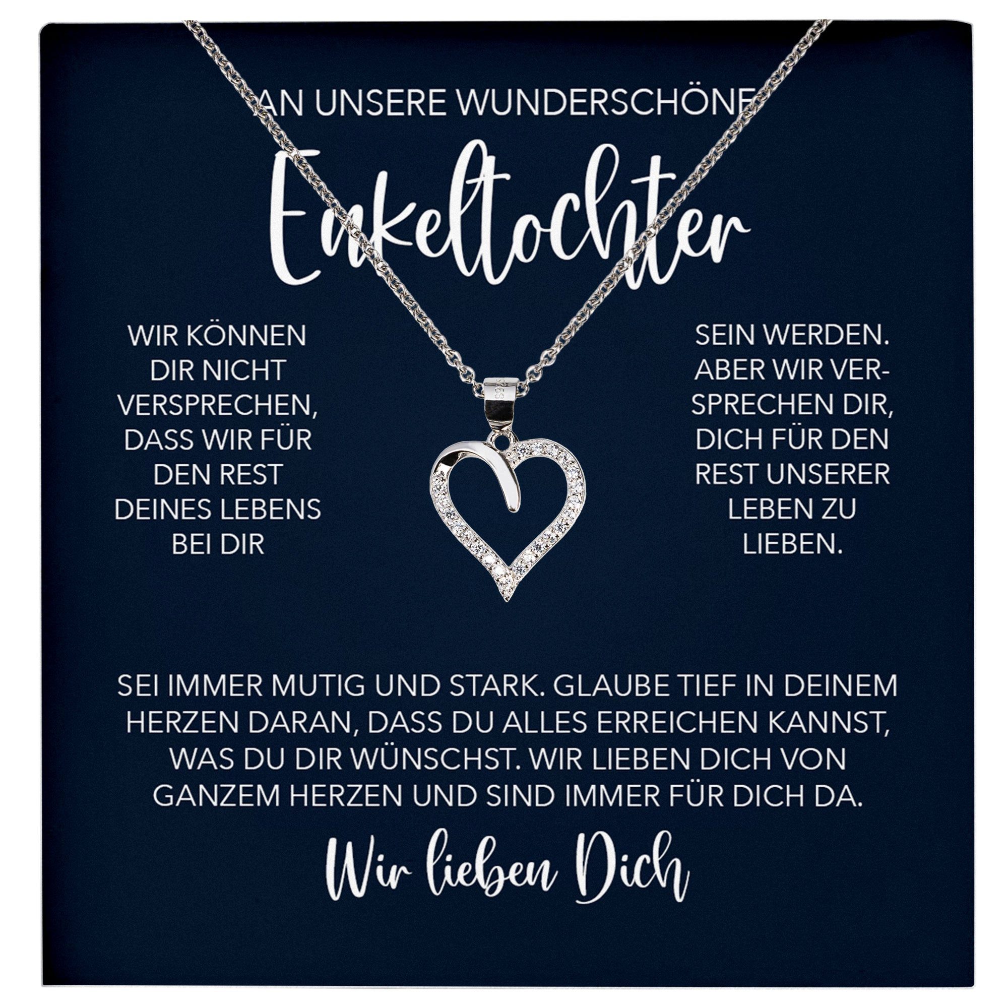 22Feels Schmuckset Unsere Enkelin Geschenk Abitur günstig online kaufen