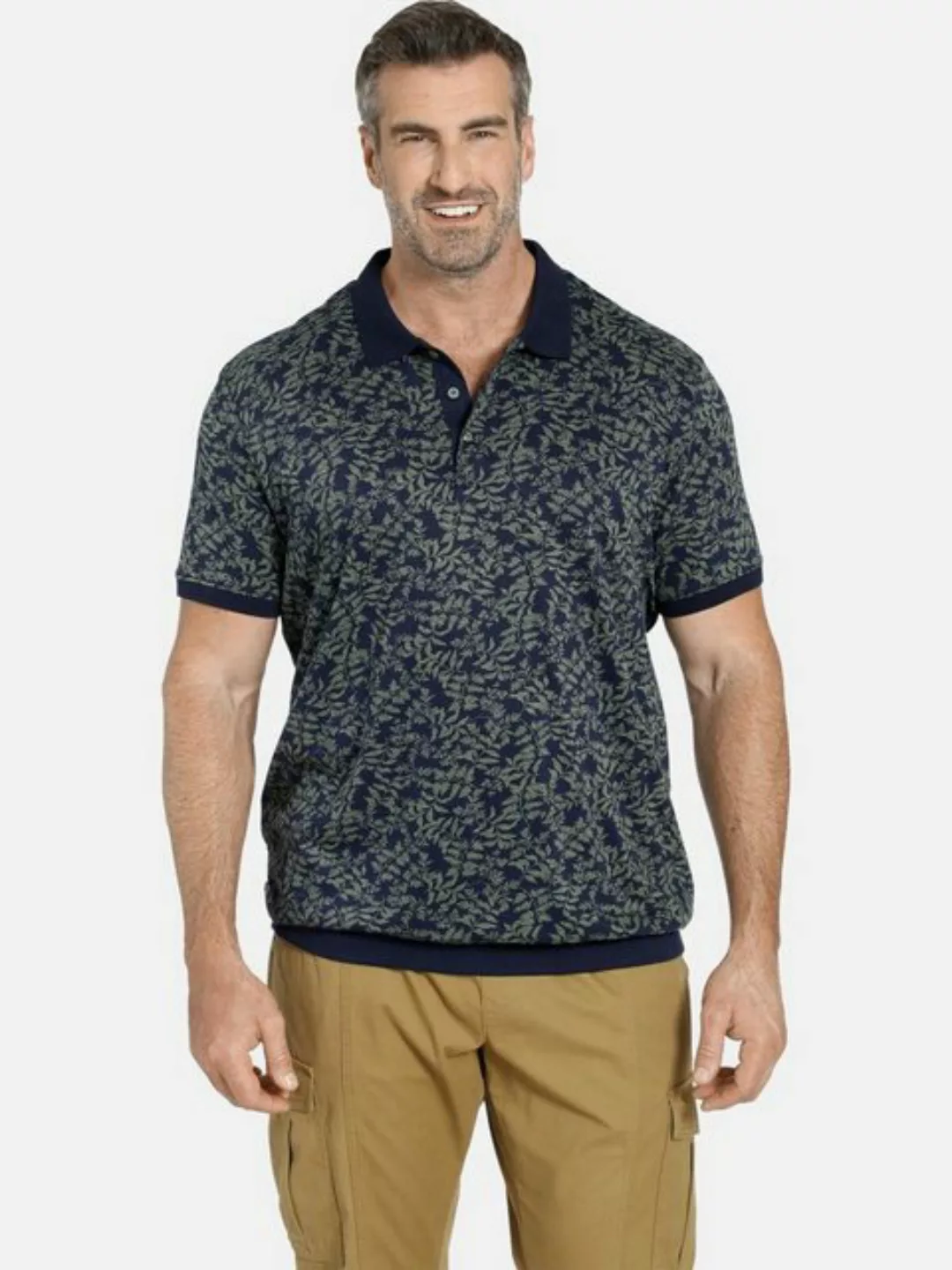 Charles Colby Poloshirt EARL MENNETH +Fit Kollektion, Floral-Print günstig online kaufen