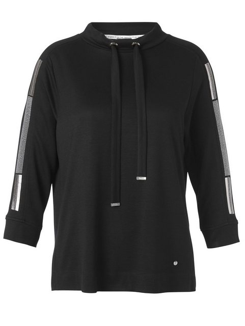 FRAPP Sweatshirt mit Logo-Applikation günstig online kaufen