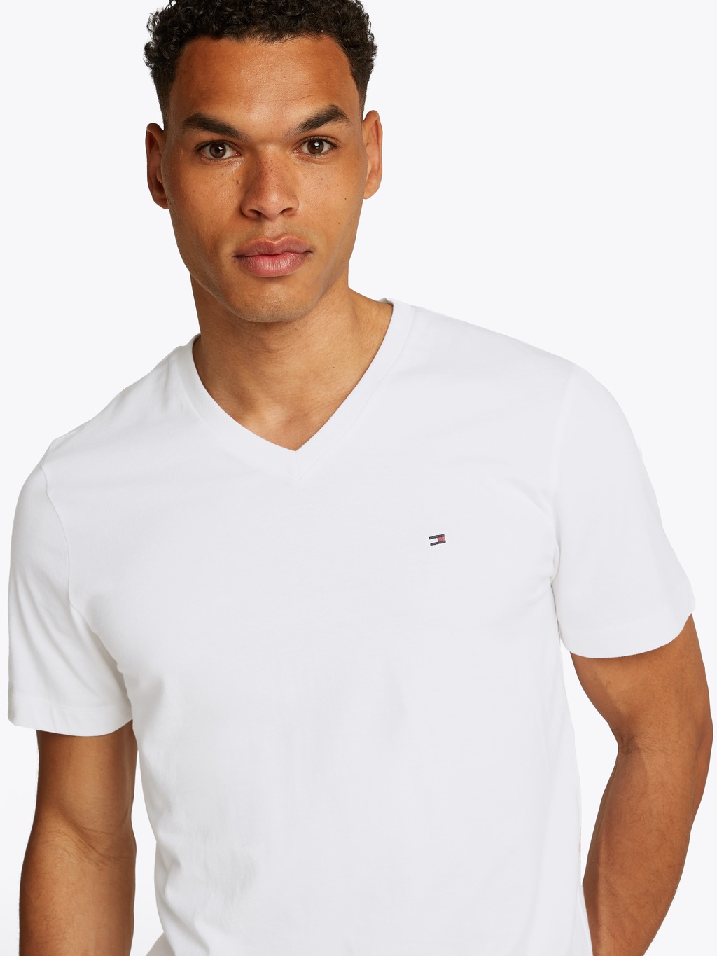 Tommy Hilfiger V-Shirt "ESSENTIAL V-NECK TEE" günstig online kaufen